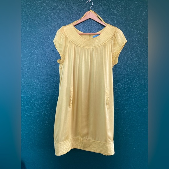 ANTONIO MELANI 🔆Yellow Shift Dress size 12 - used condition - Picture 10 of 10